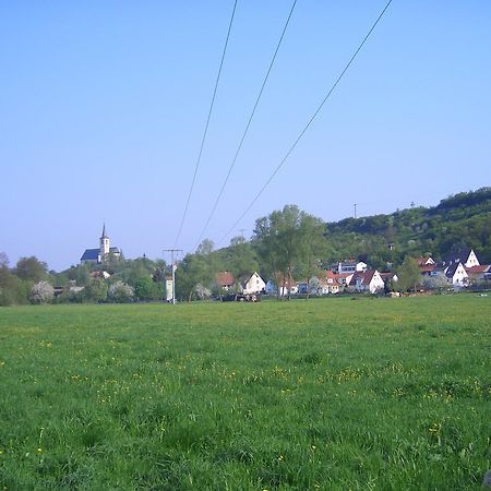Pension Fitnessoase Eußenheim Exteriör bild