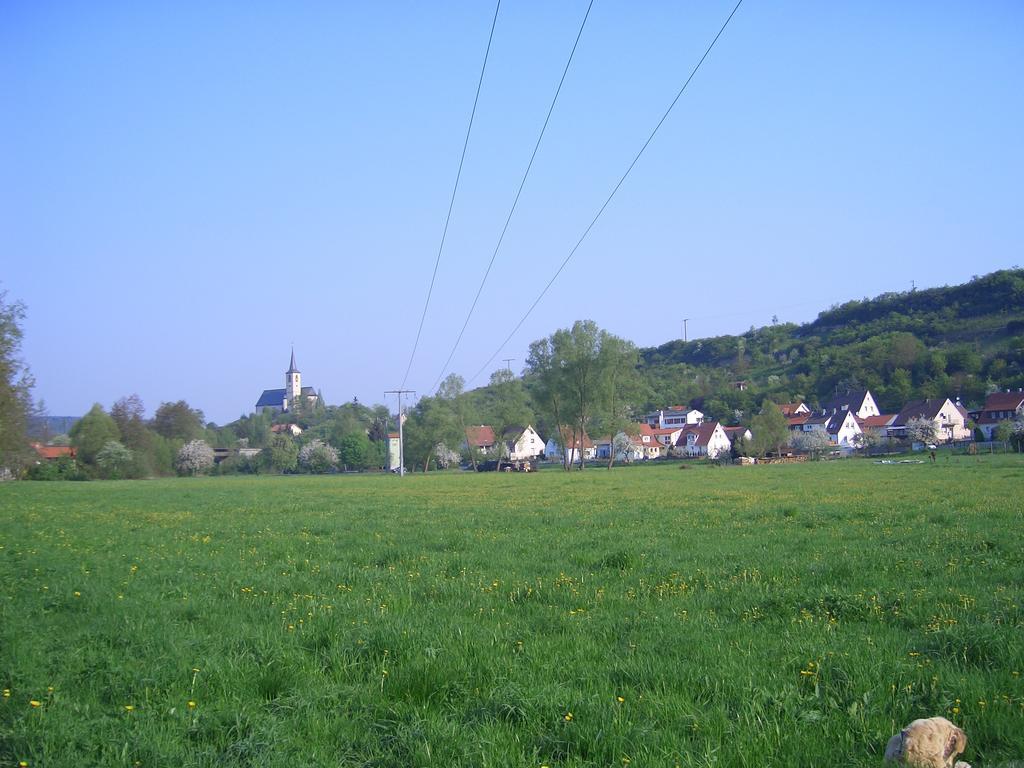 Pension Fitnessoase Eußenheim Exteriör bild